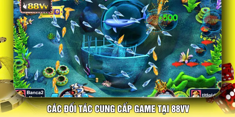 Các đối tác cung cấp game tại 88VV 
