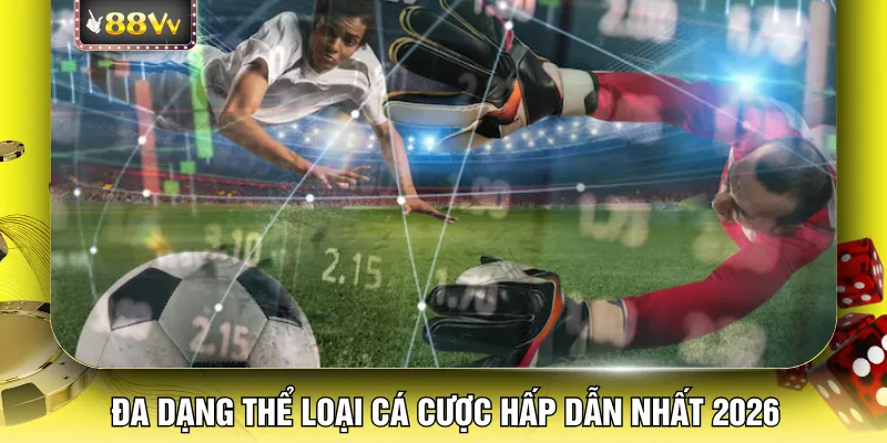 Đa dạng thể loại cá cược hấp dẫn nhất 2026